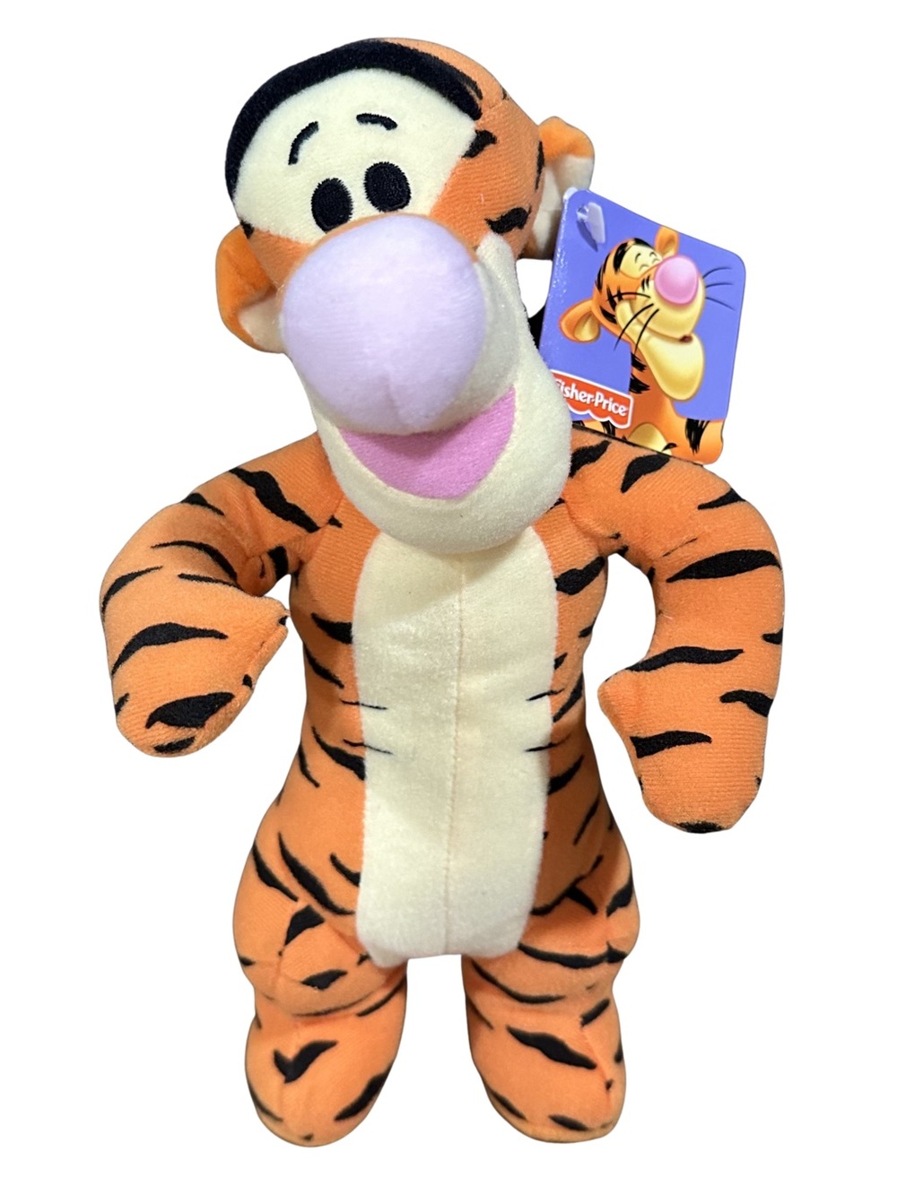 Vintage 2003 Fisher Price Tigger Plush w/ Original Tags